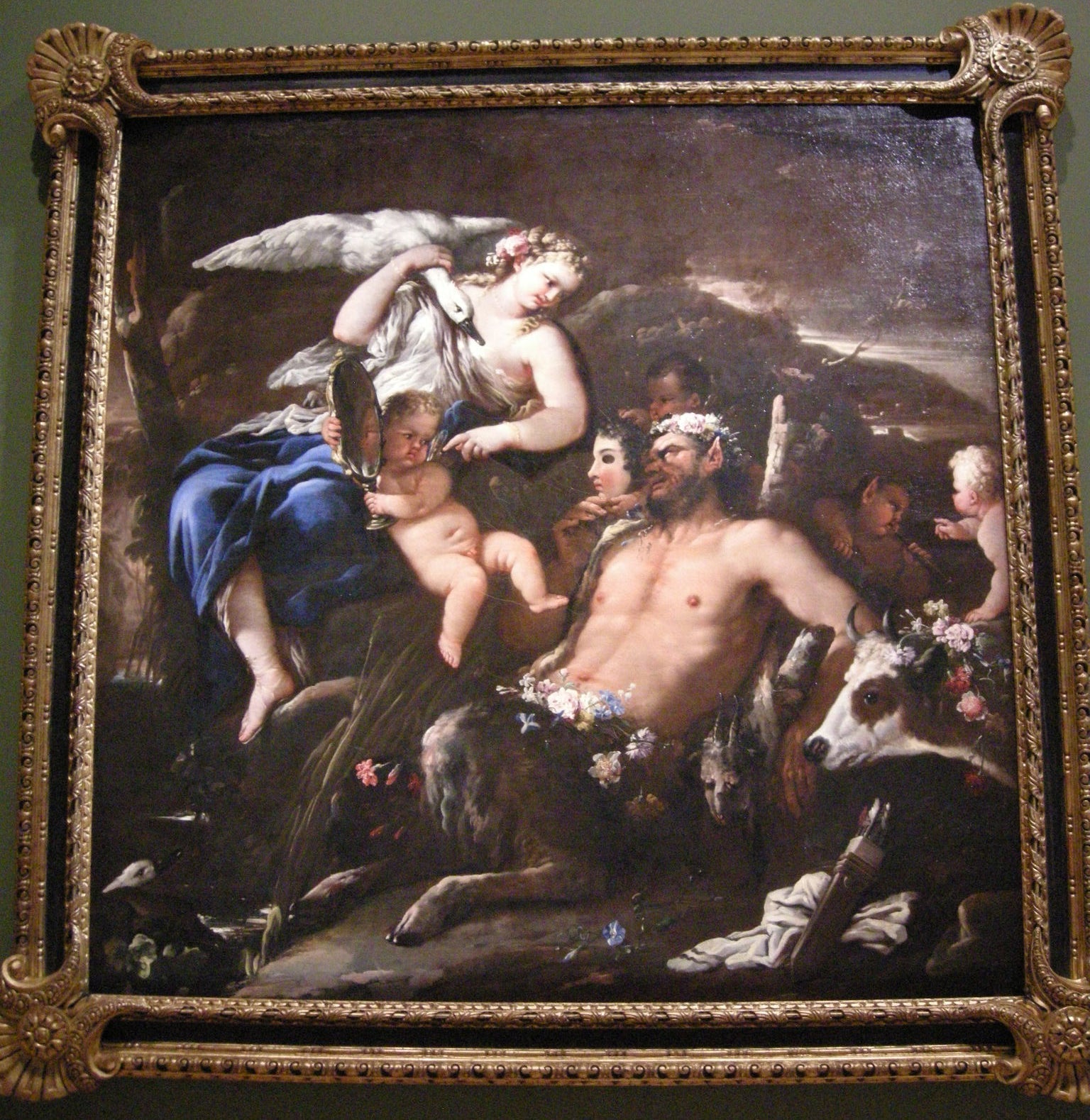 Allégorie - Luca Giordano image 1 tableau peint à l’huile sur toile