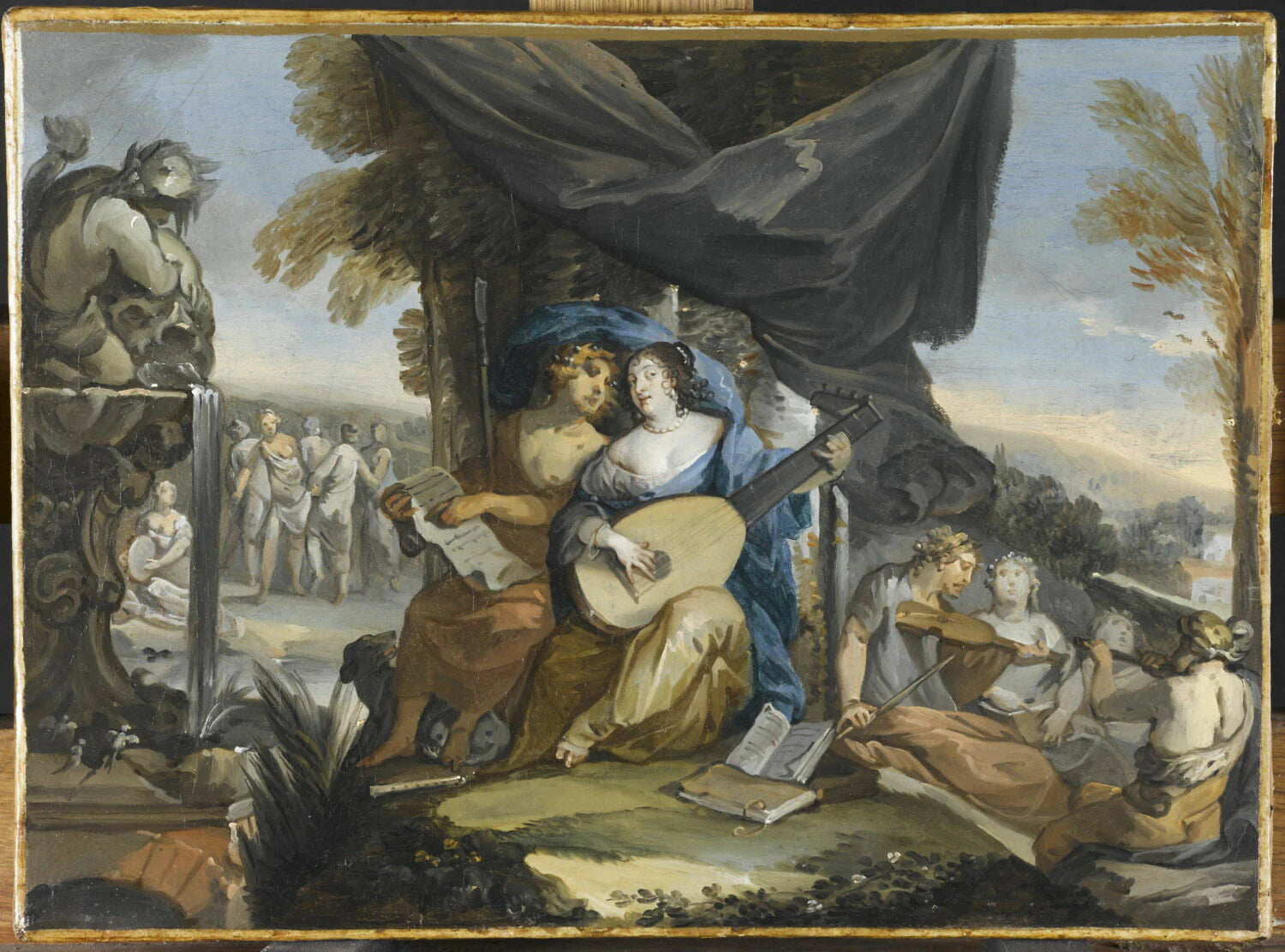 Allégorie musicale - Isaac Moillon