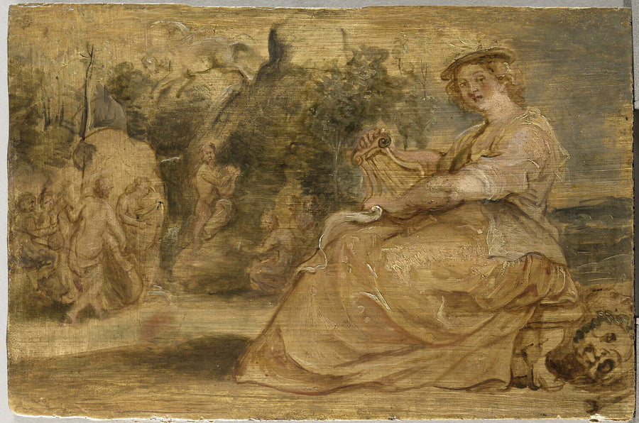Allégorie de la Musique avec Apollon et le concert des Muses - Peter Paul Rubens