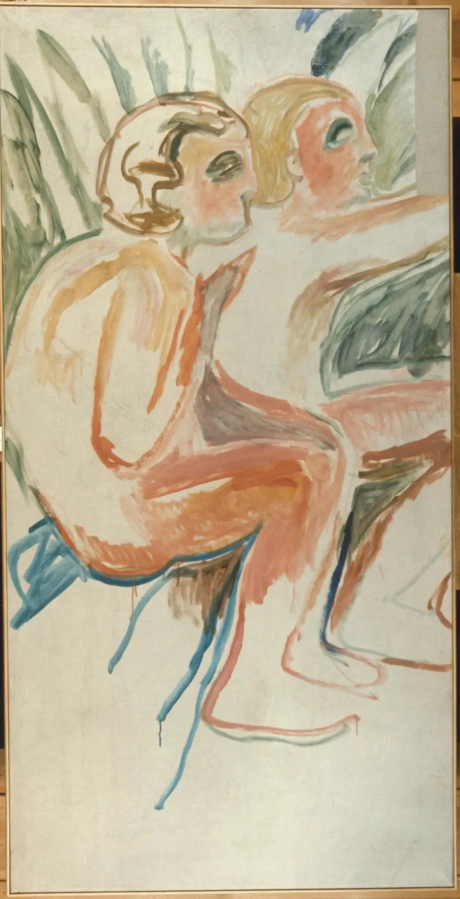 Alma Mater : deux enfants s'asseyant - Edvard Munch