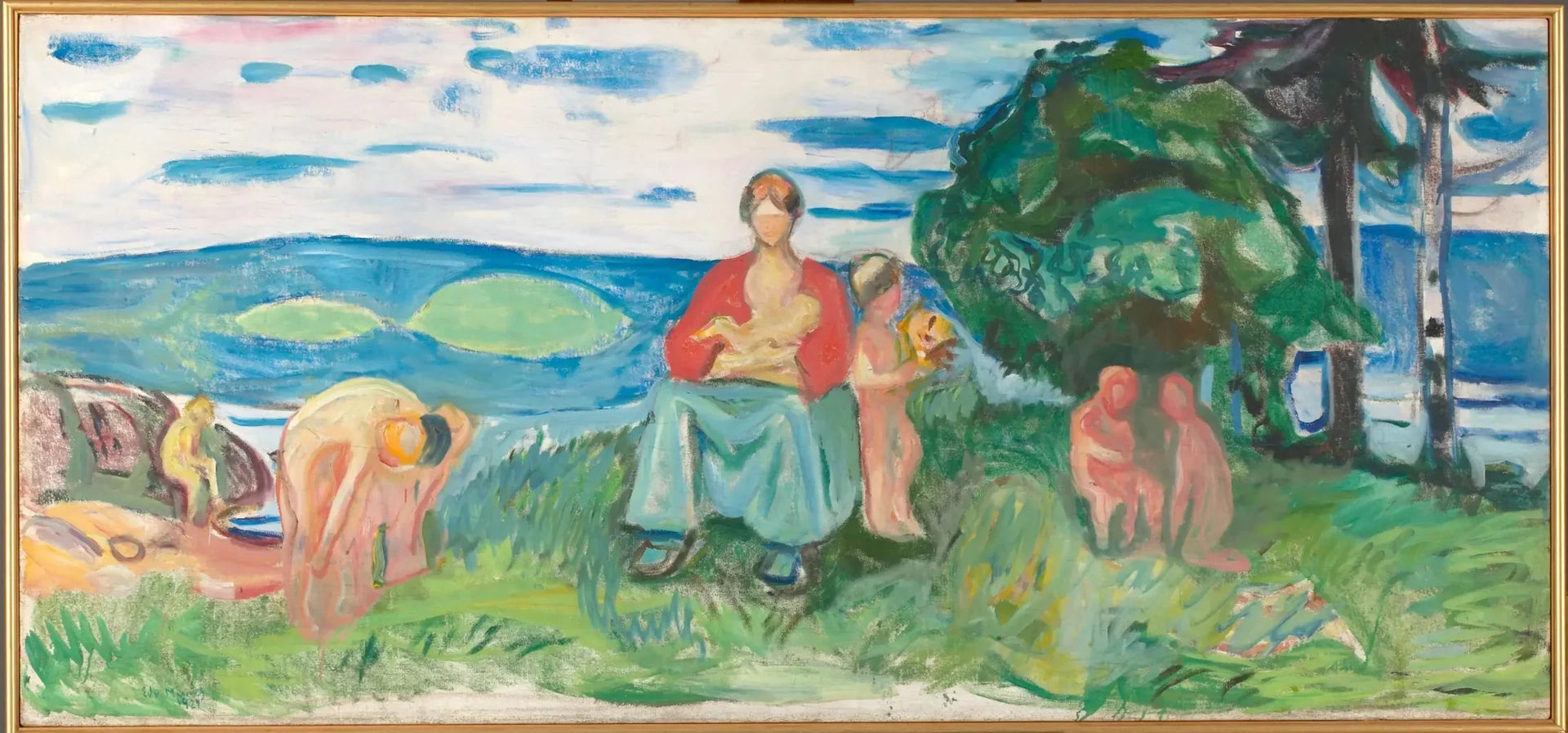 Alma mater - Edvard Munch image 1 reproduction réalisée par Alpha Reproduction