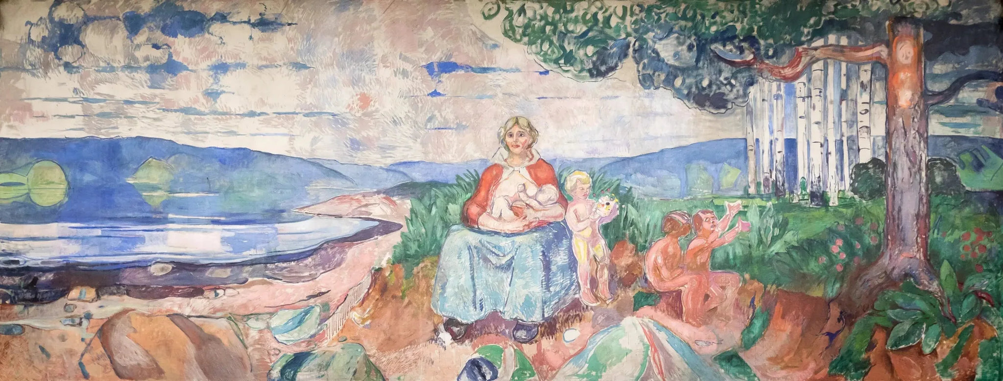 Alma mater - Edvard Munch image 1 reproduction artisanale de tableau