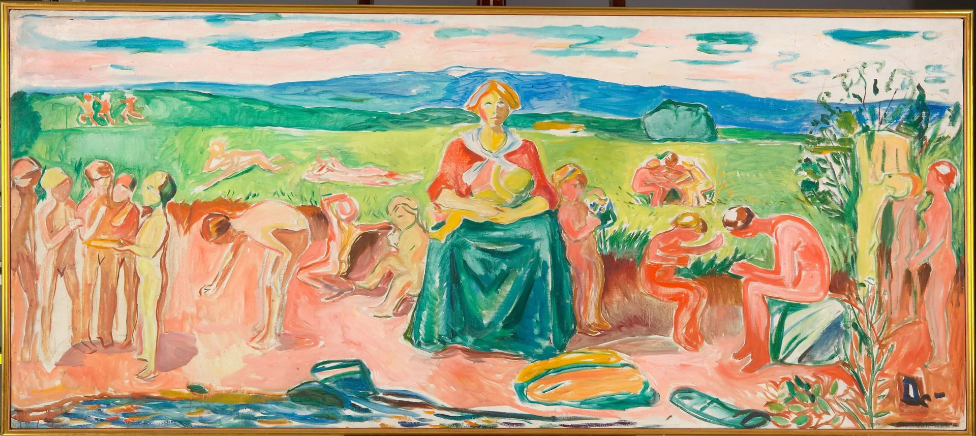 Alma mater - Edvard Munch image 1 tableau peint à l’huile sur toile