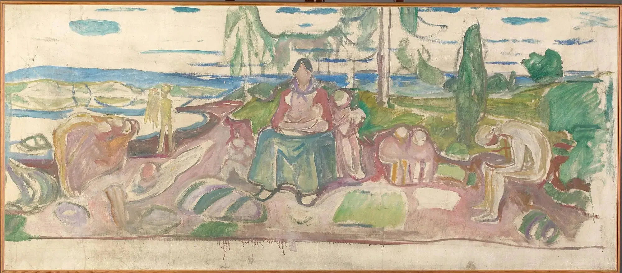 Alma mater - Edvard Munch image 1 reproduction d’œuvre d’art à l’huile