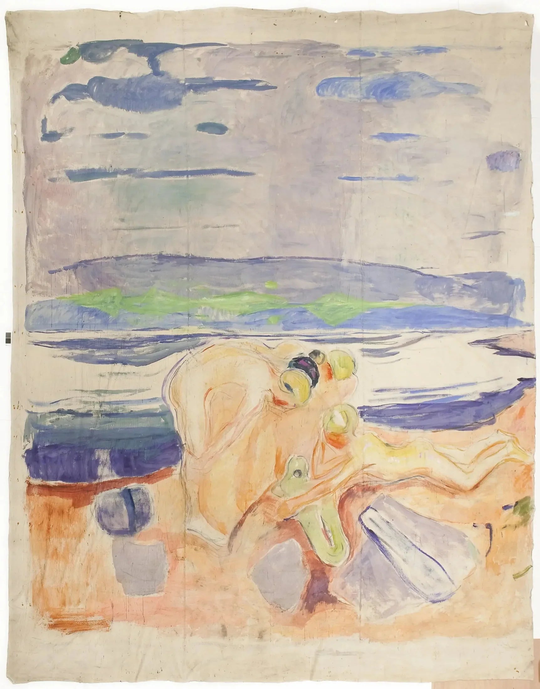 Alma Mater : enfants explorateurs - Edvard Munch image 1 copie peinte à la main à l’huile