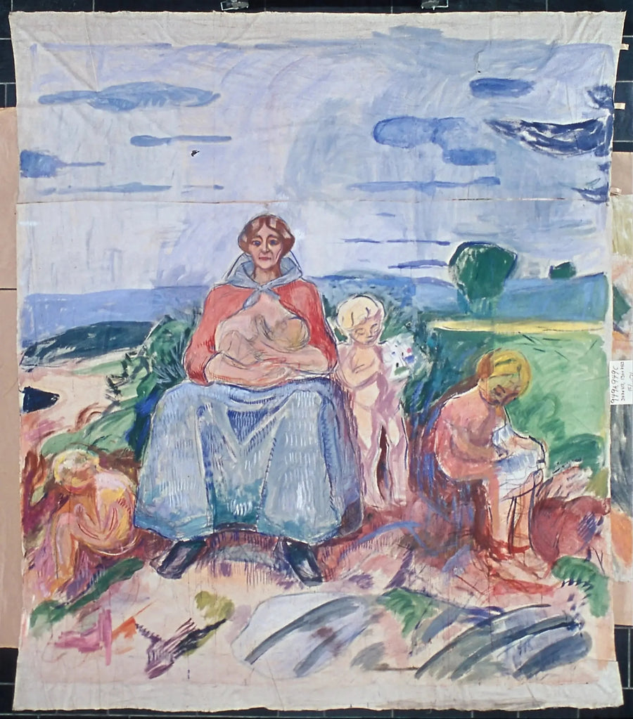 Alma Mater : partie centrale - Edvard Munch