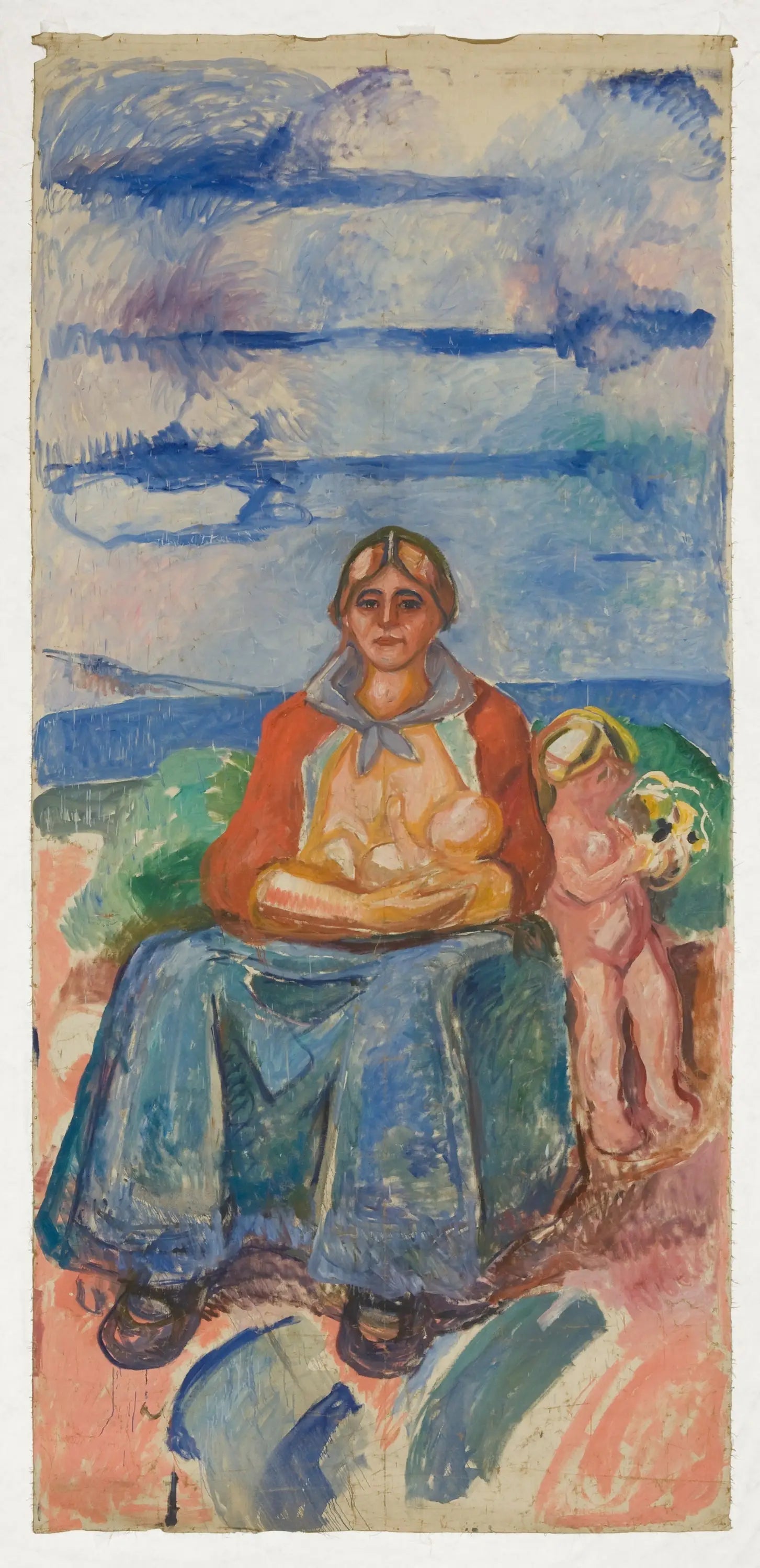 Alma Mater : partie centrale - Edvard Munch image 1 tableau peint à l’huile sur toile