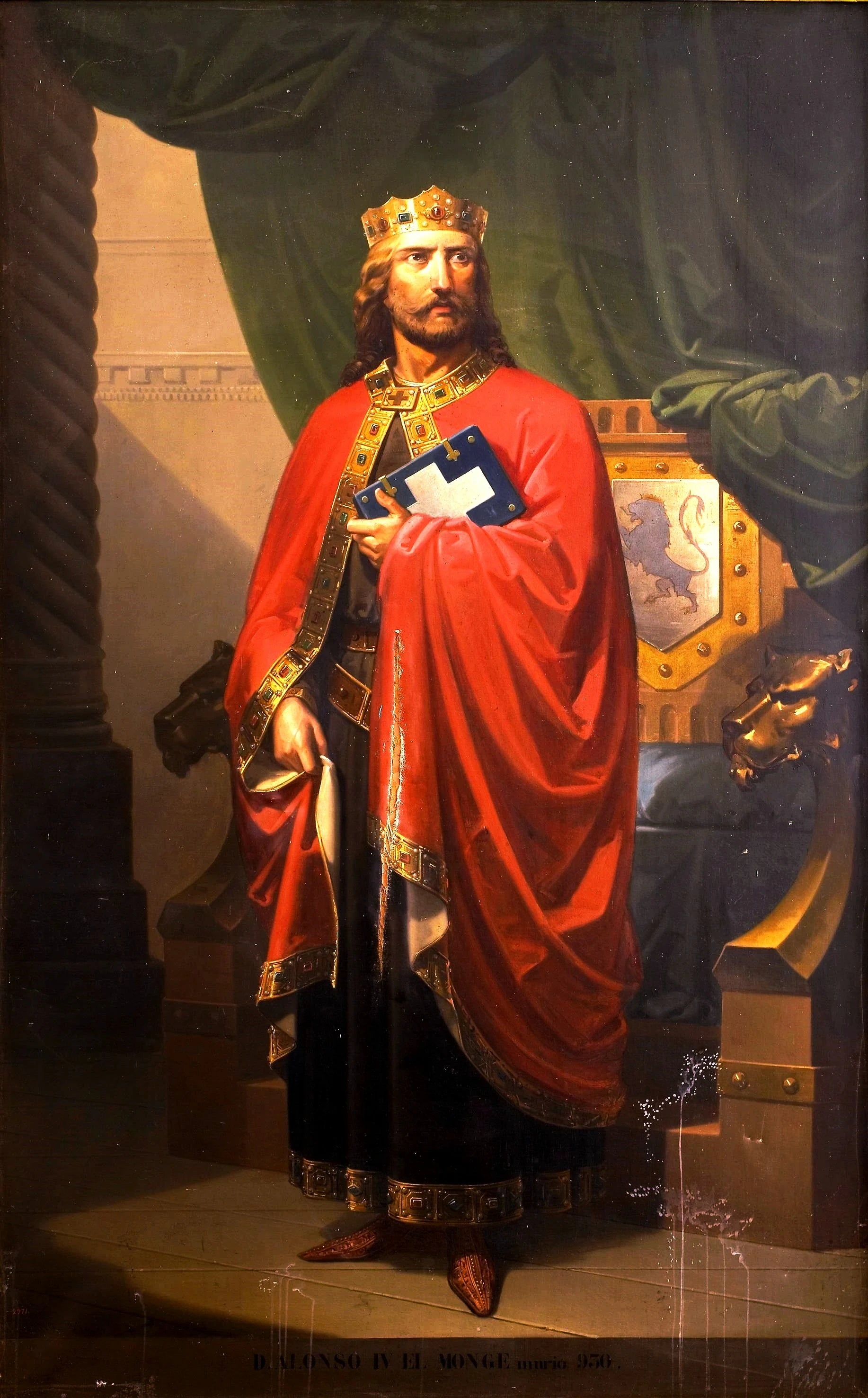 Alphonse IV le moine, roi de León - Eduardo Cano