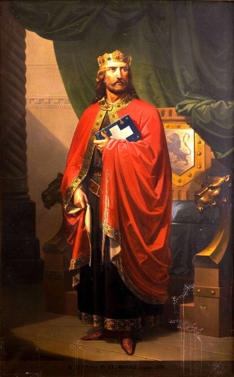 Alphonse IV le moine, roi de León - Eduardo Cano
