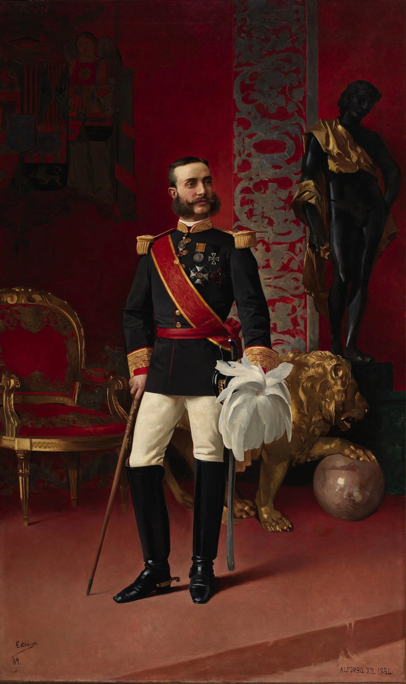 Alphonse XII - Enrique Estevan y Vicente