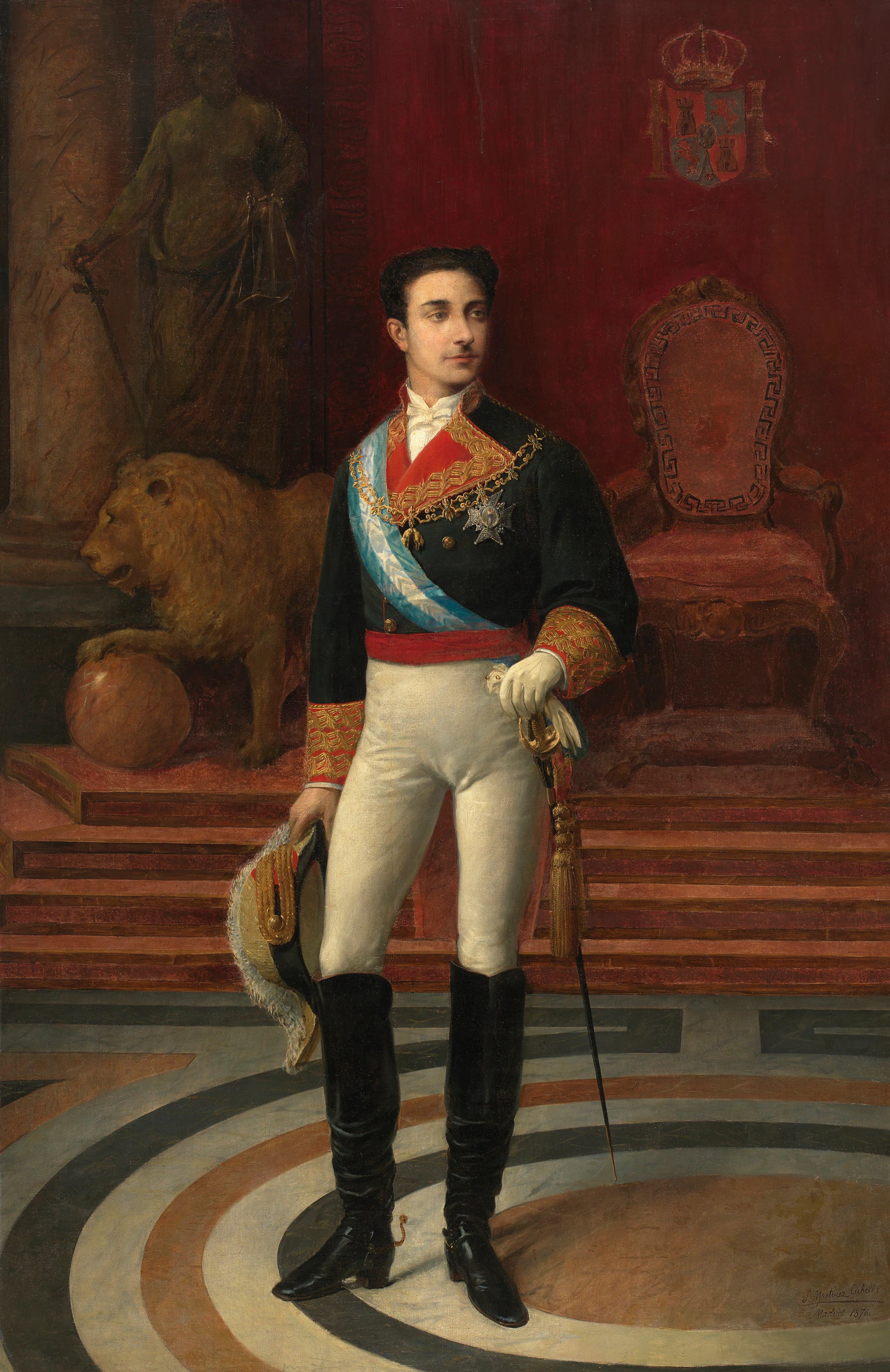 Alphonse XII - Salvador Martínez Cubells