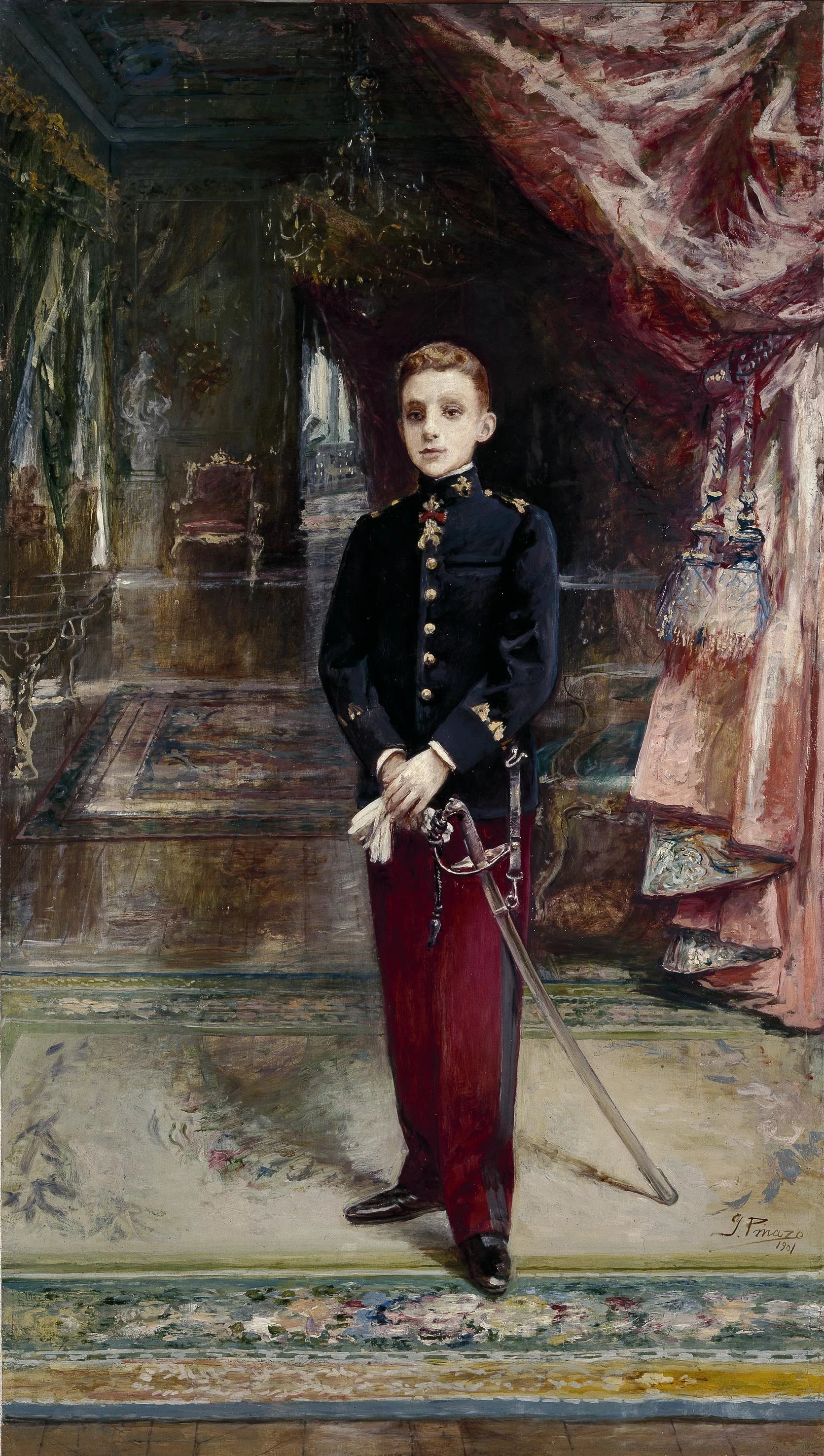 Alphonse XIII cadet - Ignasi Pinazo i Camarlench