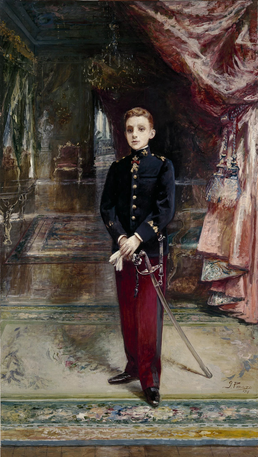 Alphonse XIII cadet - Ignasi Pinazo i Camarlench