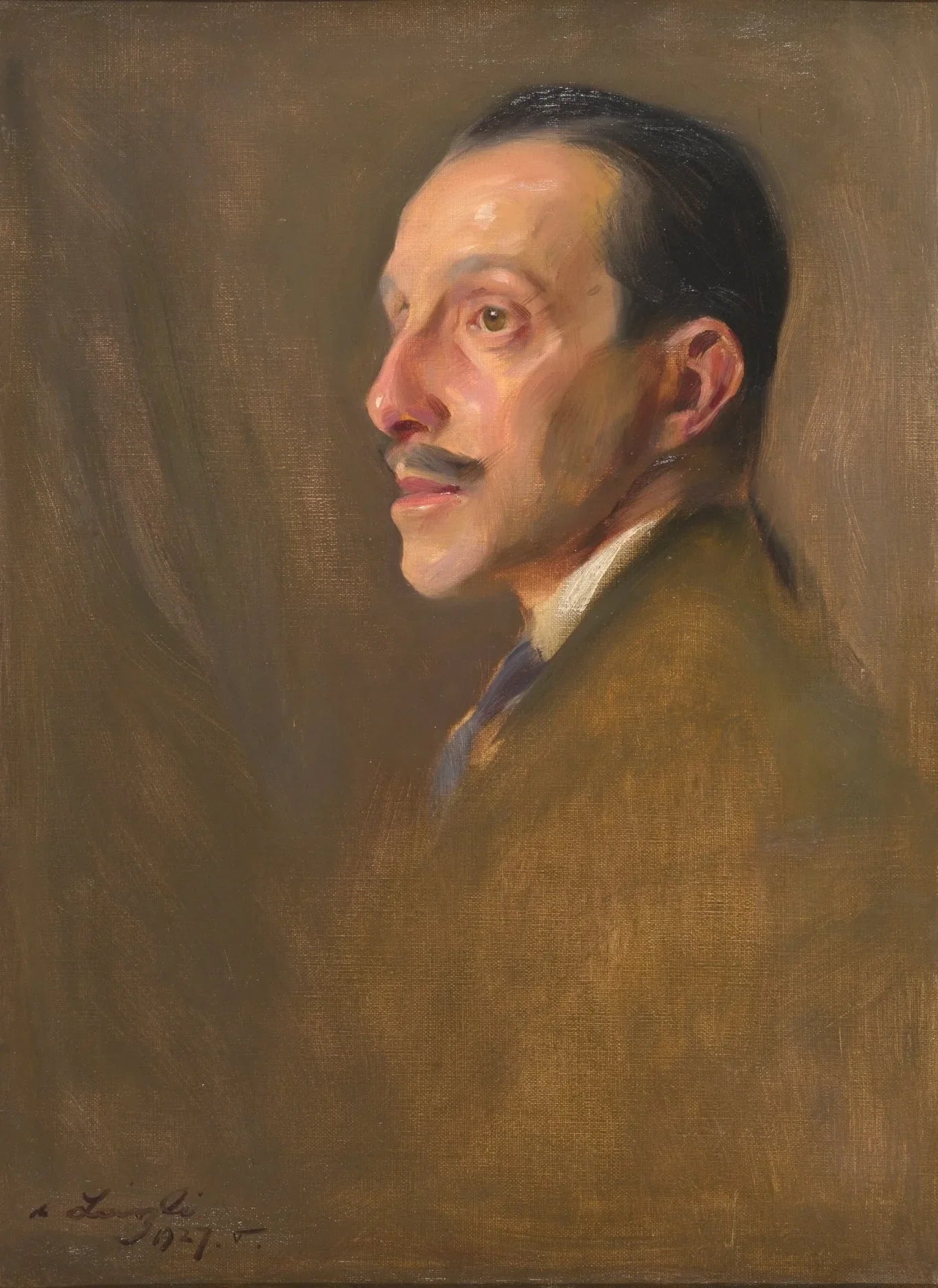 Alphonse XIII - Philip de László image 1 copie peinte à la main à l’huile