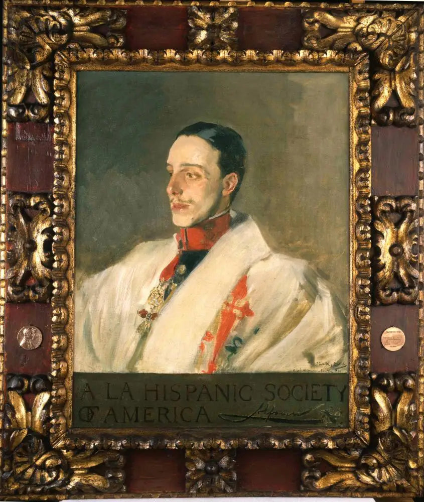 Alphonse XIII, roi d'Espagne - Joaquín Sorolla image 1 copie de tableau peinte à la main