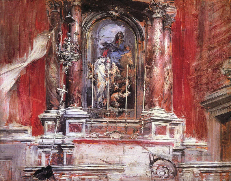Altare della chiesa dei Gesuati a Venezia - Giovanni Boldini