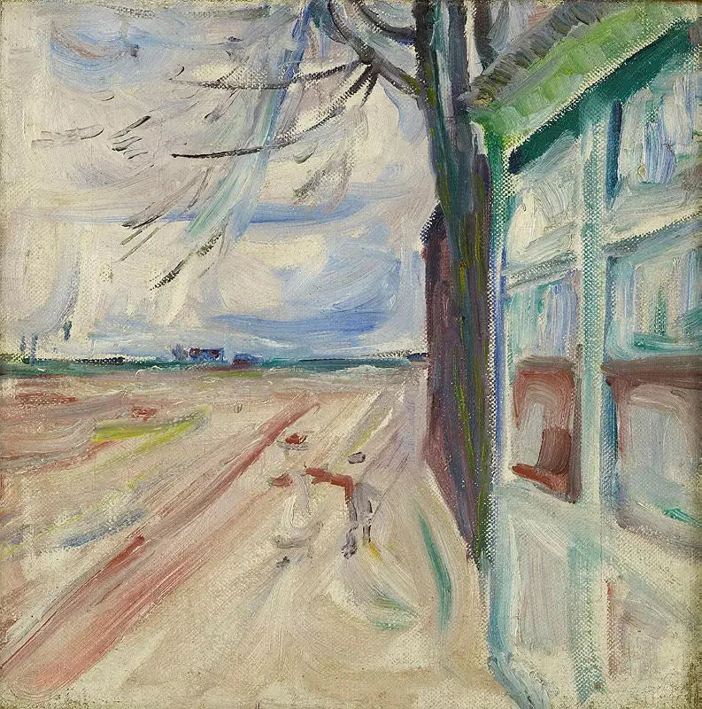 Am Strom, Warnemünde - Edvard Munch