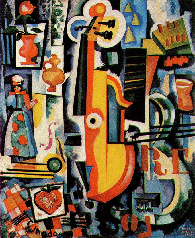 Parto da Viola - Amadeo de Souza-Cardoso