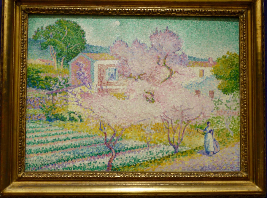 Amandiers en fleurs - Henri-Edmond Cross