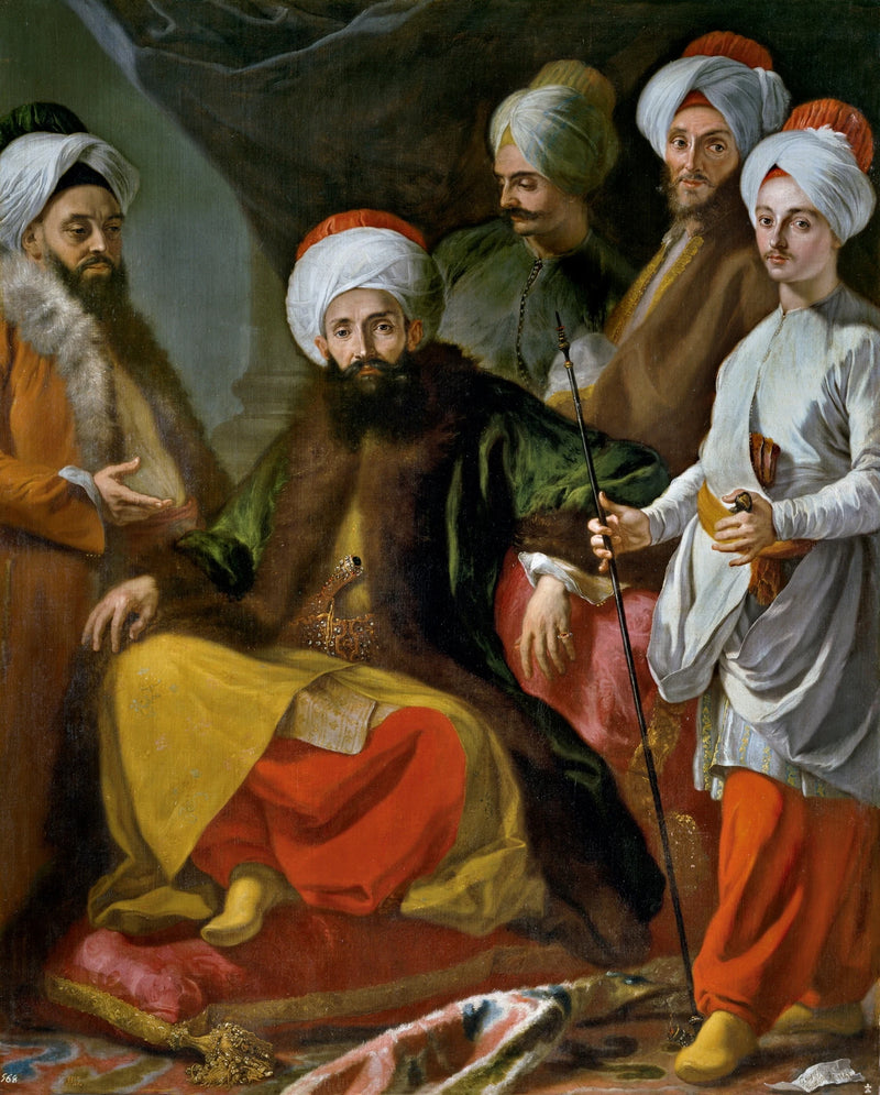 L'ambassade de Turquie à Naples - Giuseppe Bonito