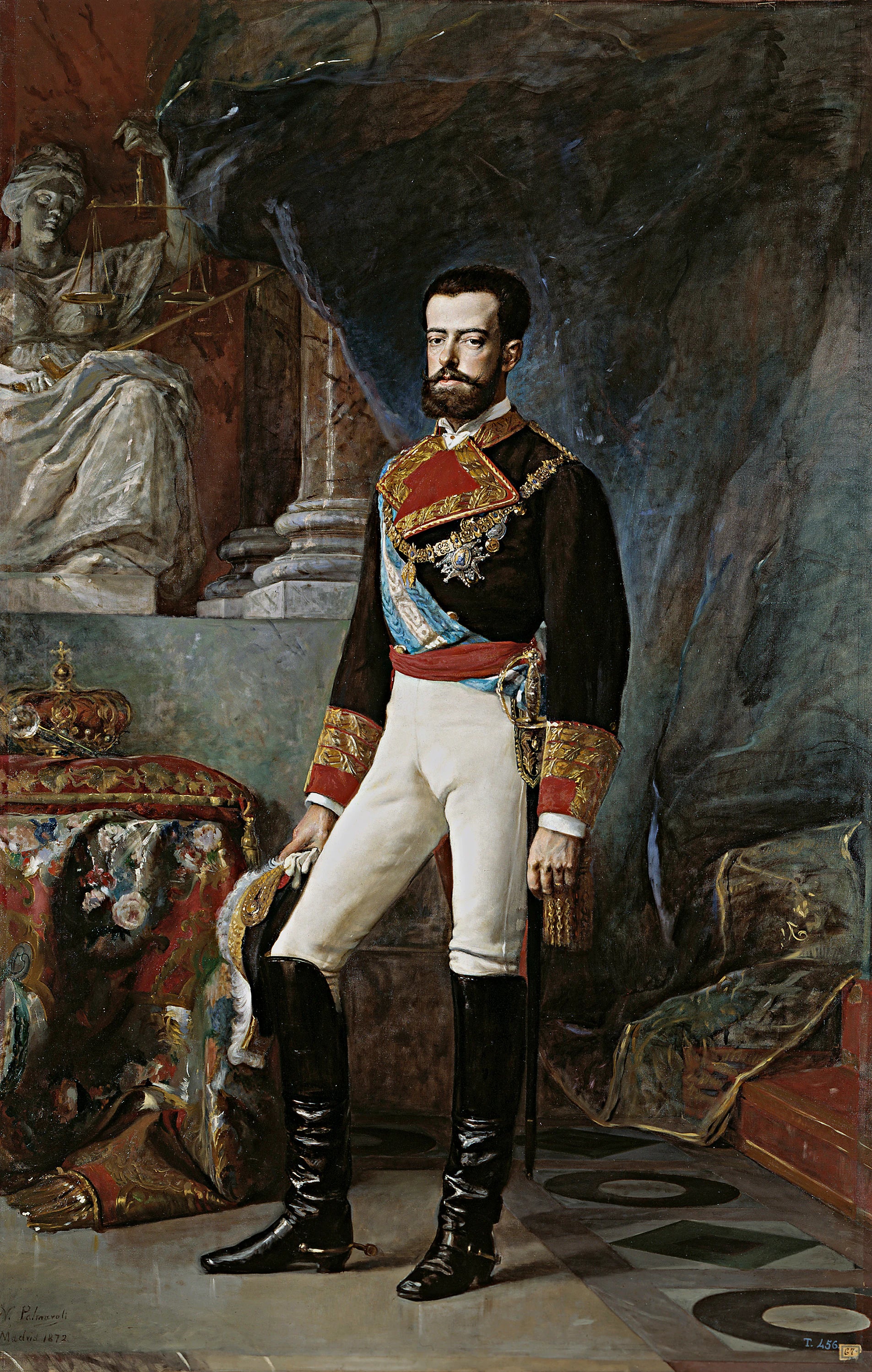 Amédée Ier - Vicente Palmaroli