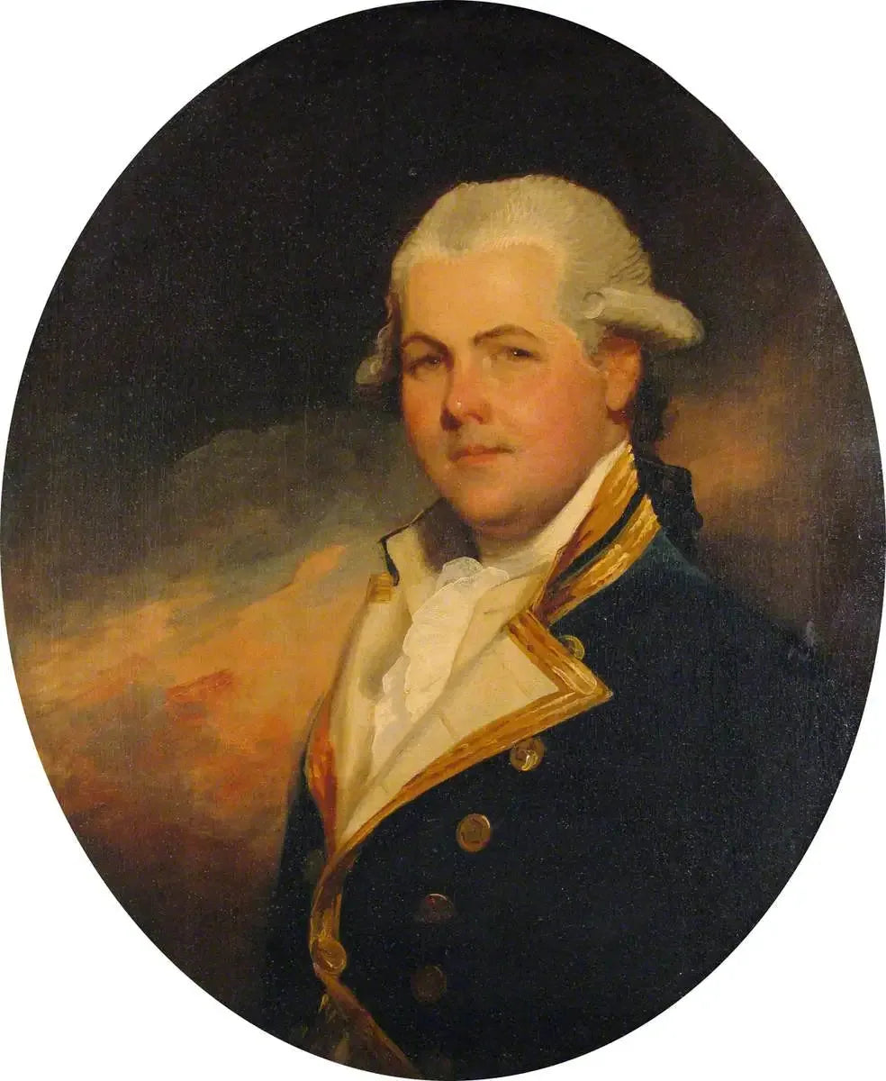 Amiral Charles Morice Pole, Bt (1757-1830) - Gilbert Stuart image 1 reproduction réalisée par Alpha Reproduction