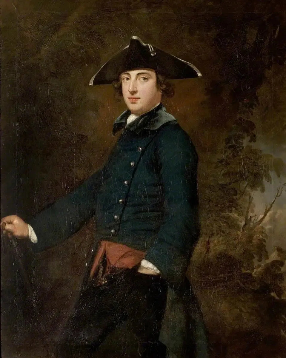 Amiral l'honorable John Byron (1723–1786) (?) - Joshua Reynolds image 1 copie peinte à la main à l’huile