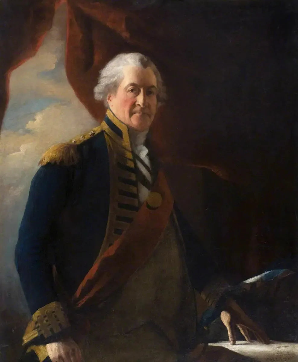 Amiral Lord Duncan (1731–1804) - Henry Raeburn image 1 reproduction artisanale de tableau