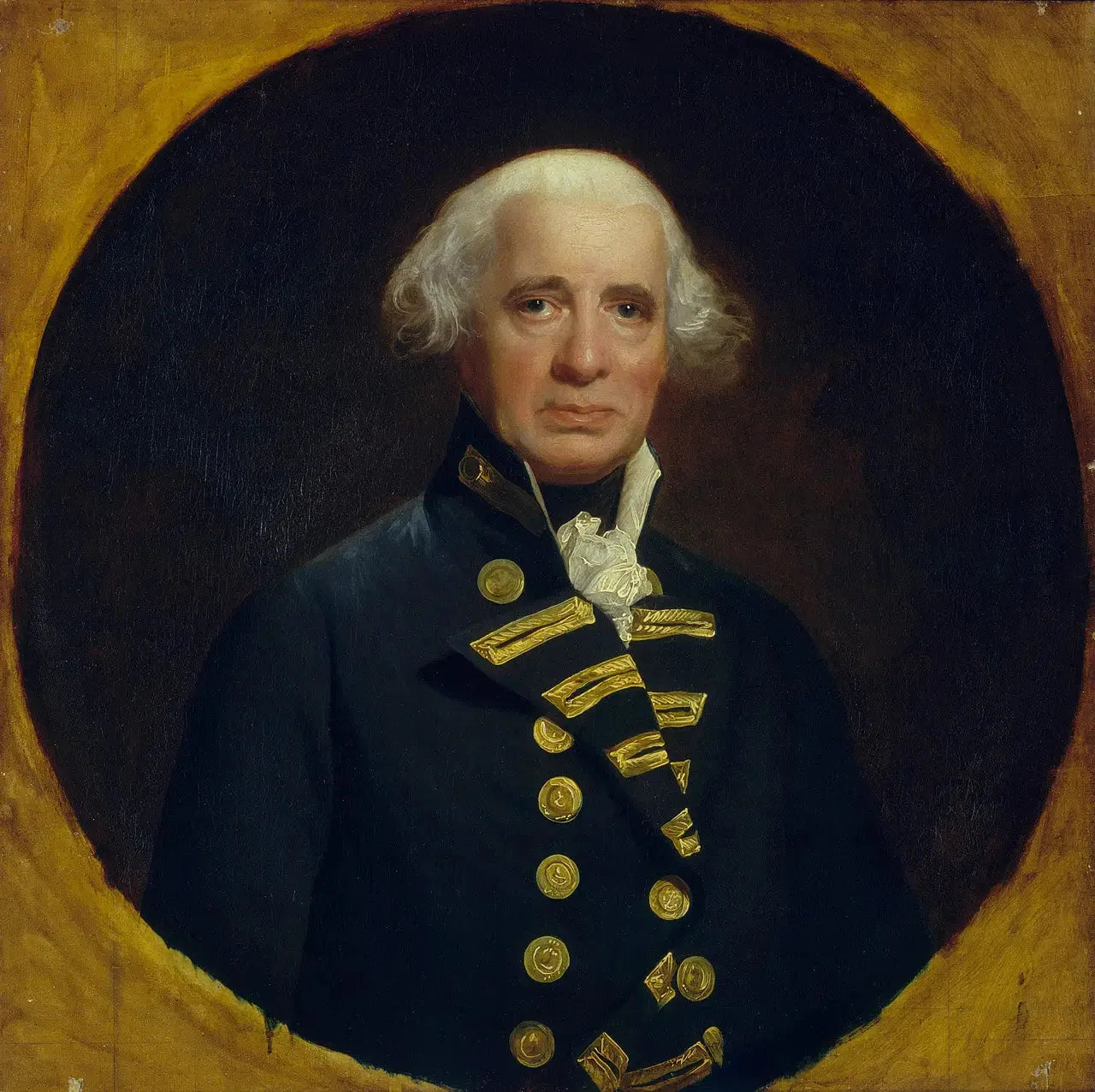 Amiral Richard Howe, 1726-1799, 1er comte Howe - John Singleton Copley image 1 reproduction réalisée par Alpha Reproduction