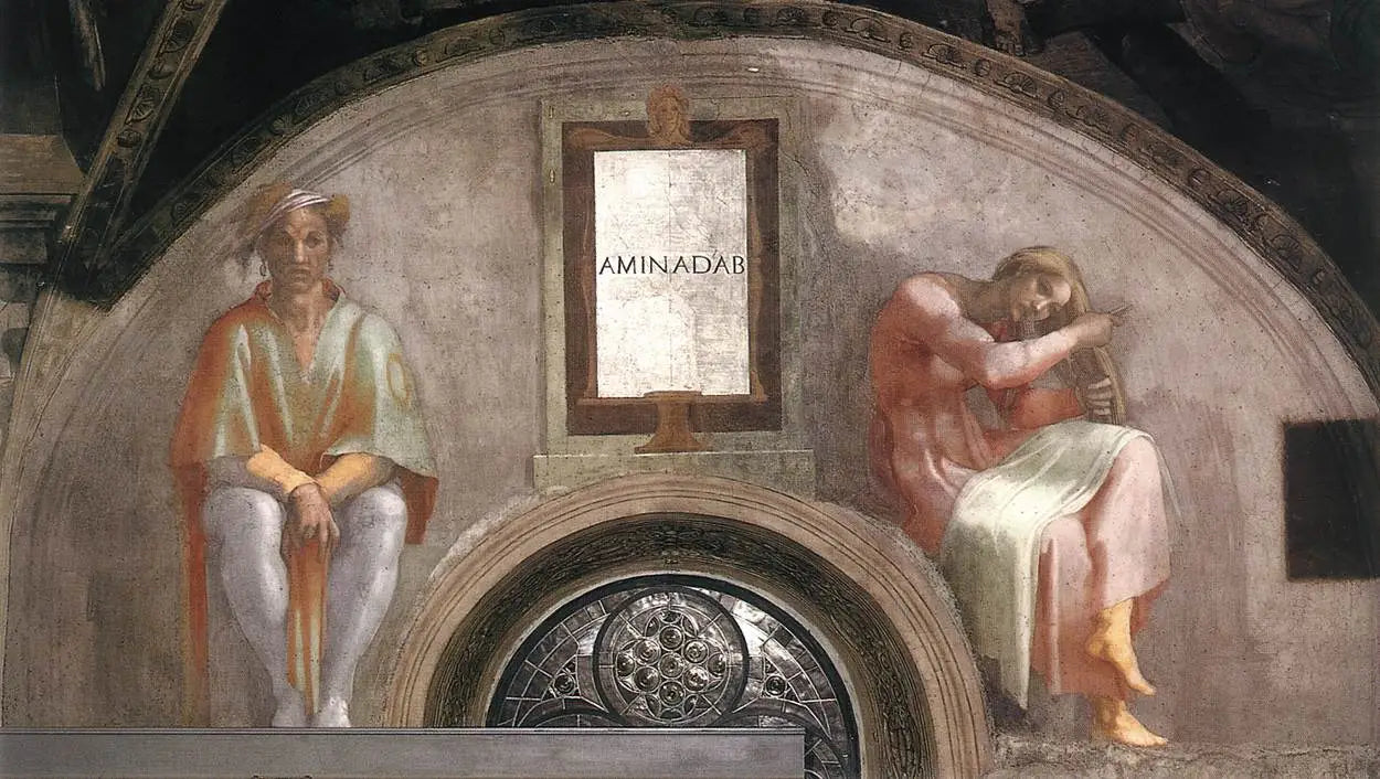 Amminadab - Michel-Ange image 1 reproduction artisanale de tableau
