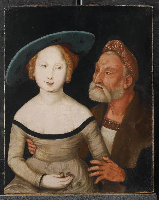 Amour mercenaire - Hans Baldung Grien image 1 reproduction de peinture à l’huile