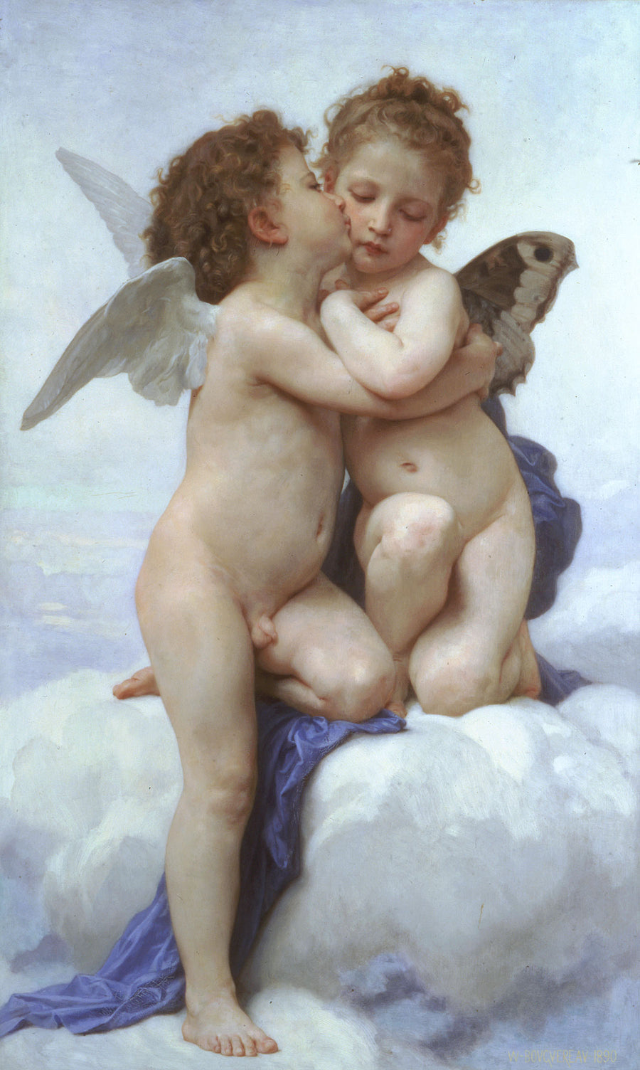 L’Amour et Psyché, enfants (1889) - Bouguereau