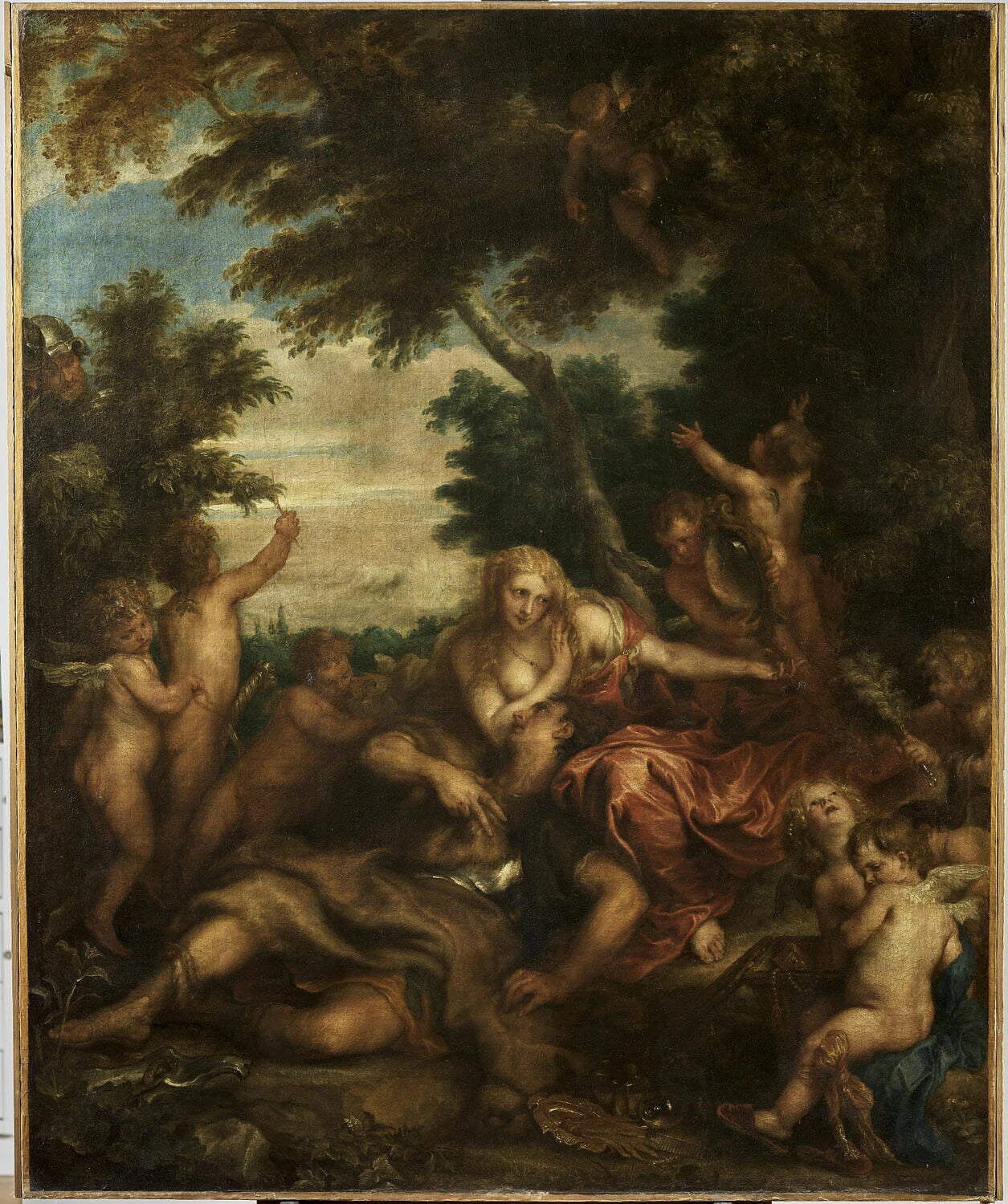 Les Amours de Renaud et de l'enchanteresse Armide - Antoon van Dyck