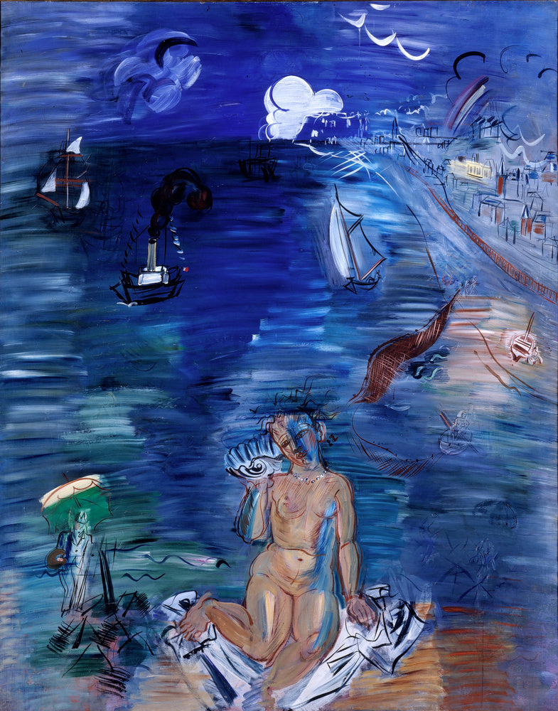 Amphitrite - Raoul Dufy image 1 copie de tableau peinte à la main