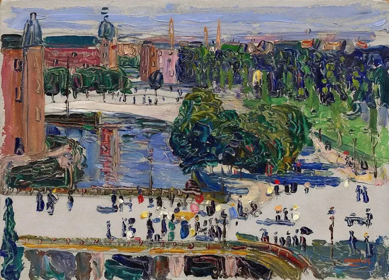 Amsterdam—Vue de la Fenêtre - Vassily Kandinsky