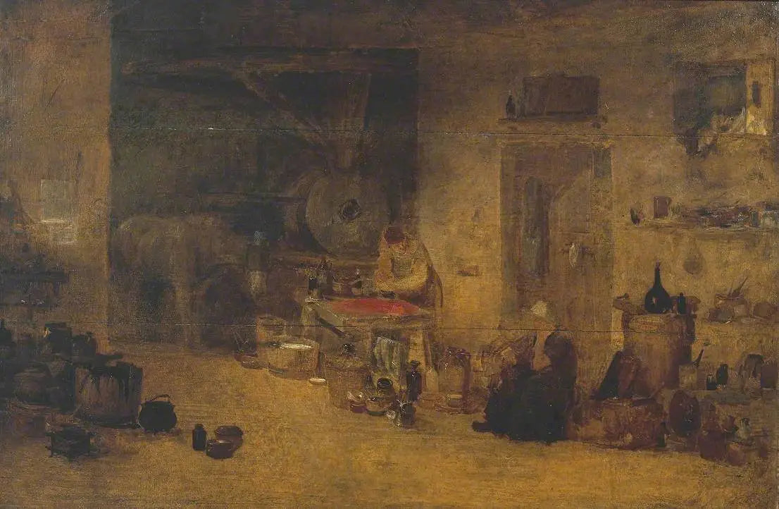 An Artists’ Colourman’s Workshop - J. M. W. Turner image 1 copie de tableau peinte à la main