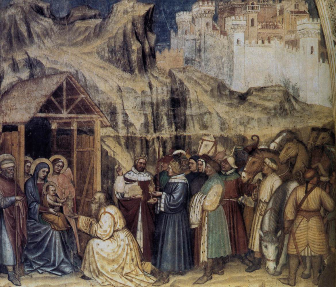 Anbetung der Könige - Altichiero da Zevio image 1 reproduction artisanale de tableau