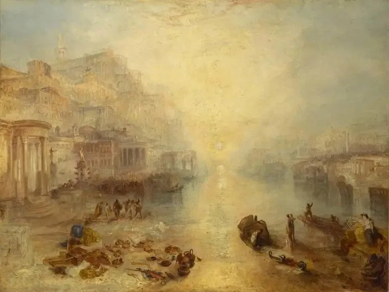 Ancient Italy - Ovid Banished from Rome - J. M. W. Turner