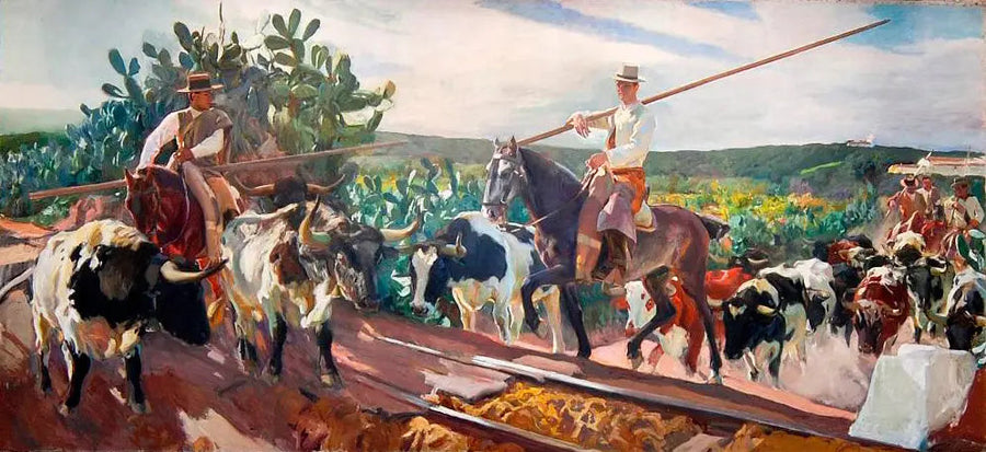 Andalousie, El Encierro - Joaquín Sorolla