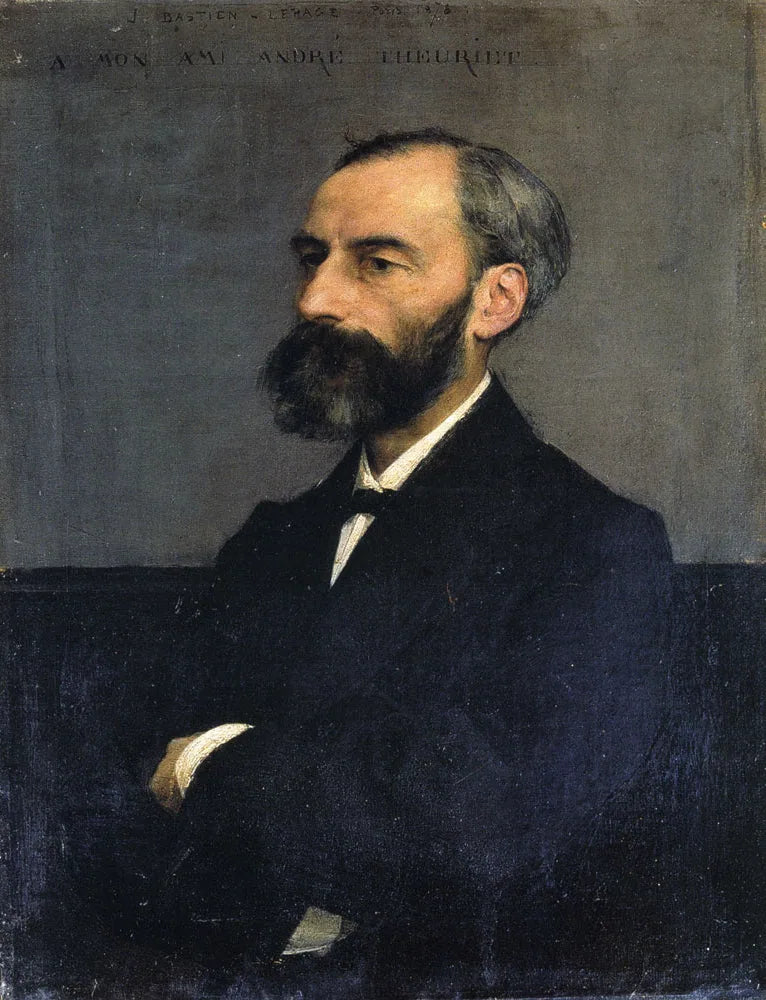André Théuriet - Jules Bastien-Lepage image 1 tableau peint à l’huile sur toile