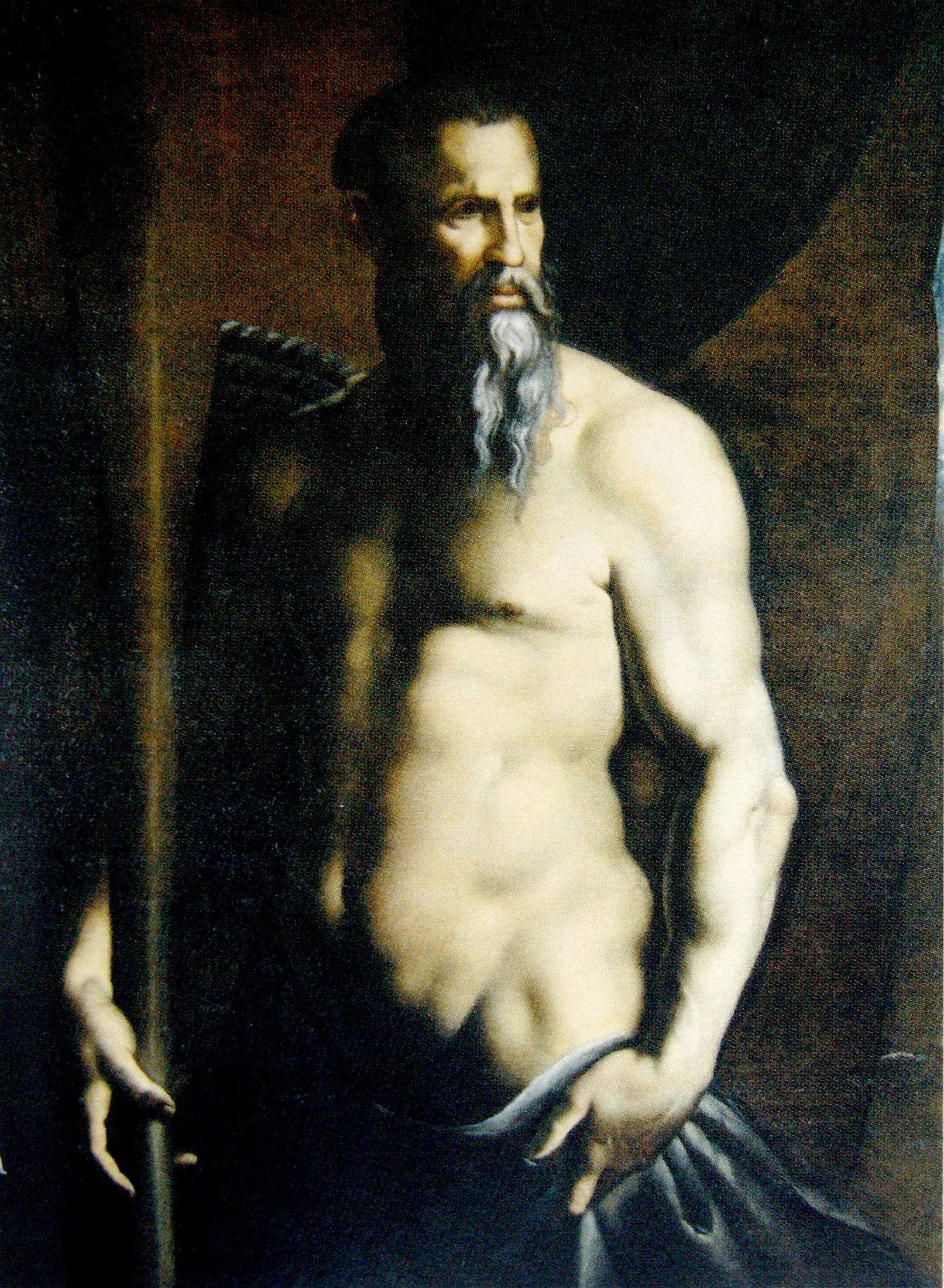 Andrea Doria dans le rôle de Neptune - Bronzino image 1 reproduction d’œuvre d’art à l’huile