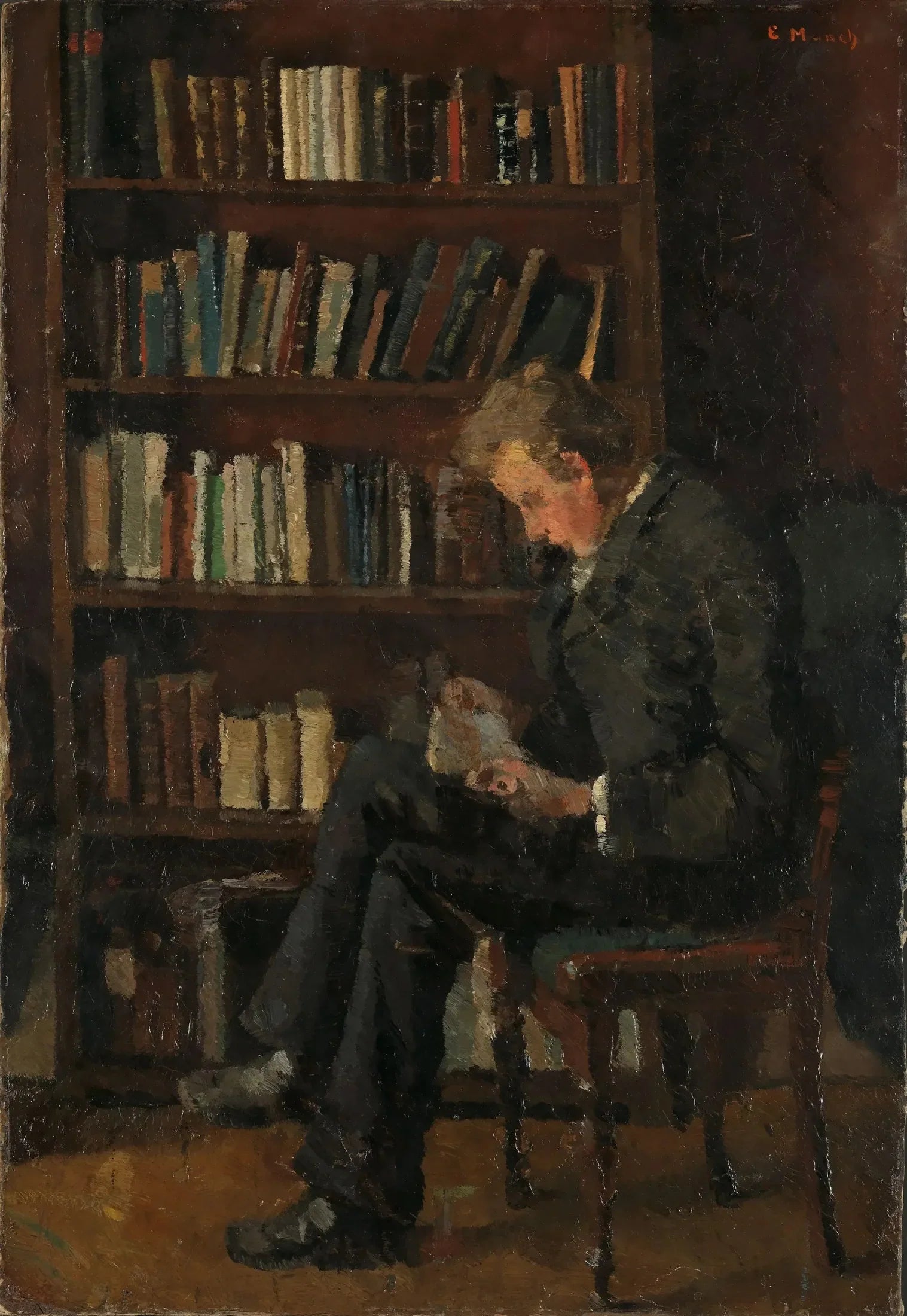 Andreas Lisant - Edvard Munch image 1 copie de tableau peinte à la main