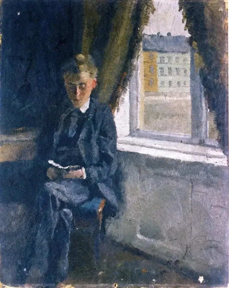 Andreas Lisant - Edvard Munch image 1 copie peinte à la main à l’huile