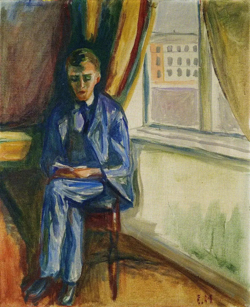 Andreas Lisant - Edvard Munch image 1 tableau peint à l’huile sur toile