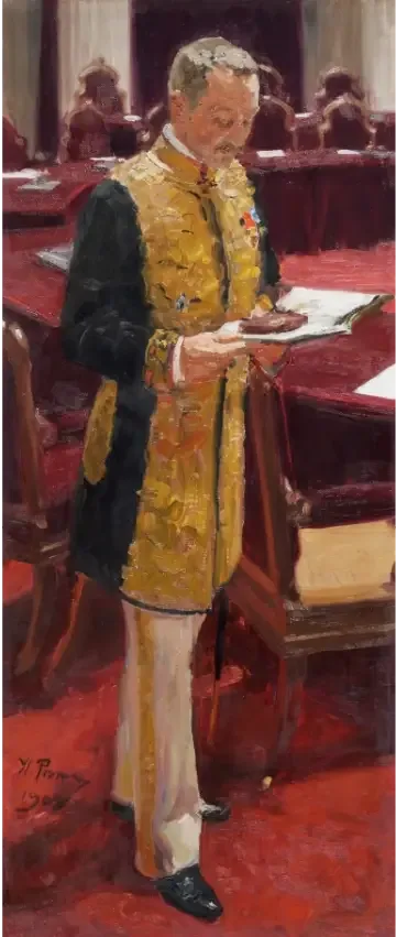 Andreï Alexandrovitch Bobrinski (1844 – 1930) - Ilya Repin image 1 reproduction d’œuvre d’art à l’huile