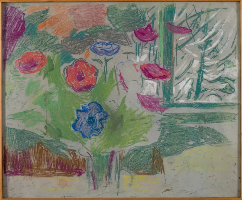 Anémones - Edvard Munch