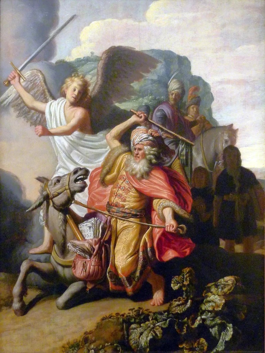 L’Ânesse du prophète Balaam – Rembrandt