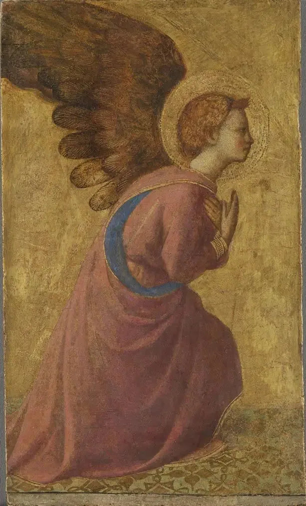 Ange de l'Annonciation - Fra Angelico image 1 tableau peint à l’huile sur toile