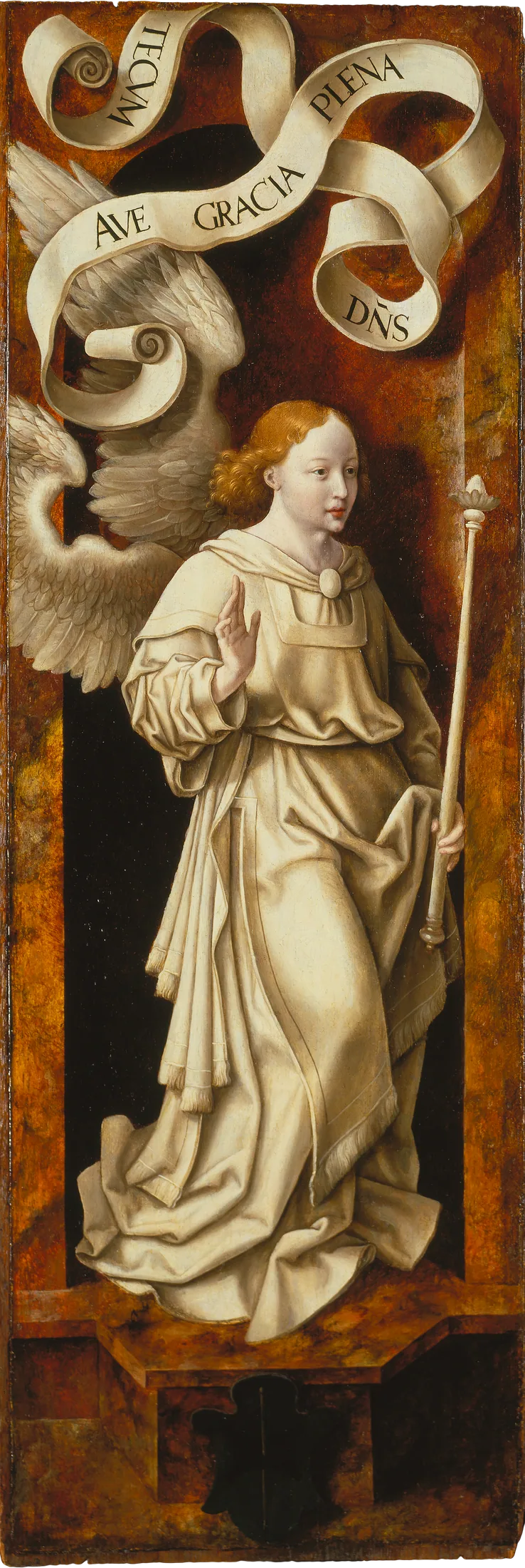 Ange de l'Annonciation - Joos van Cleve image 1 copie de tableau peinte à la main