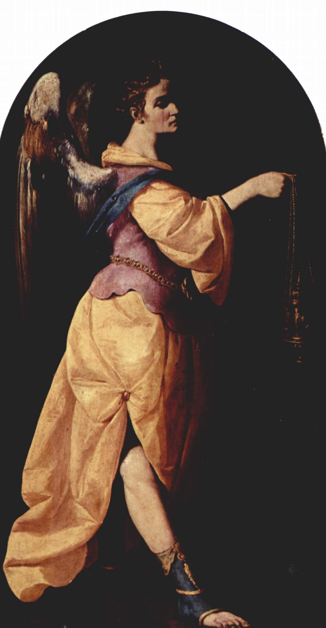 Ange portant un encensoir - Francisco de Zurbarán image 1 tableau peint à l’huile sur toile